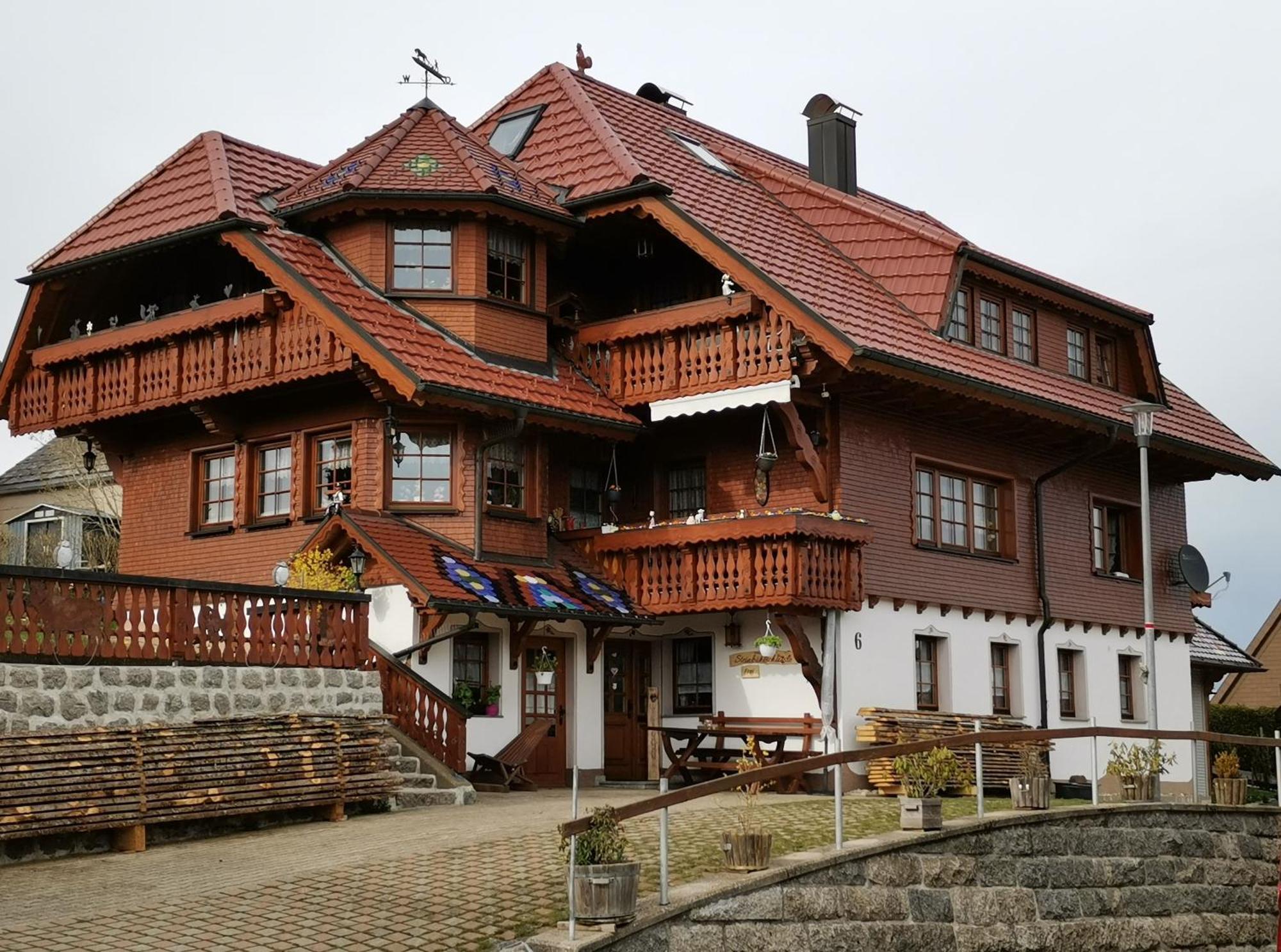 Ferienwohnung Steinbuehlschloessle Schönwalde Exterior foto